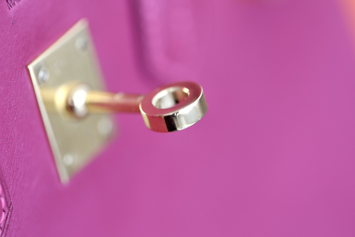 Hermes Birkin #L3 Rose purple 25-35cm Barenia Faubourg