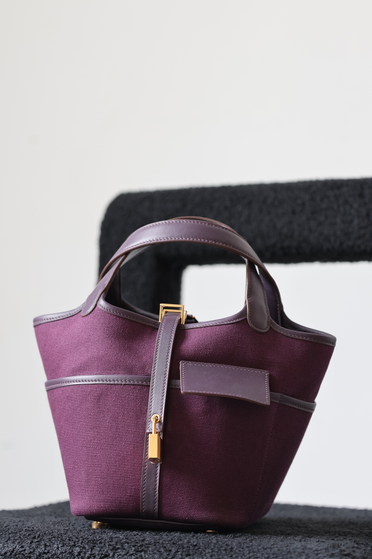 Hermes Picotin #P9 Anemone 18-22cm Canvas