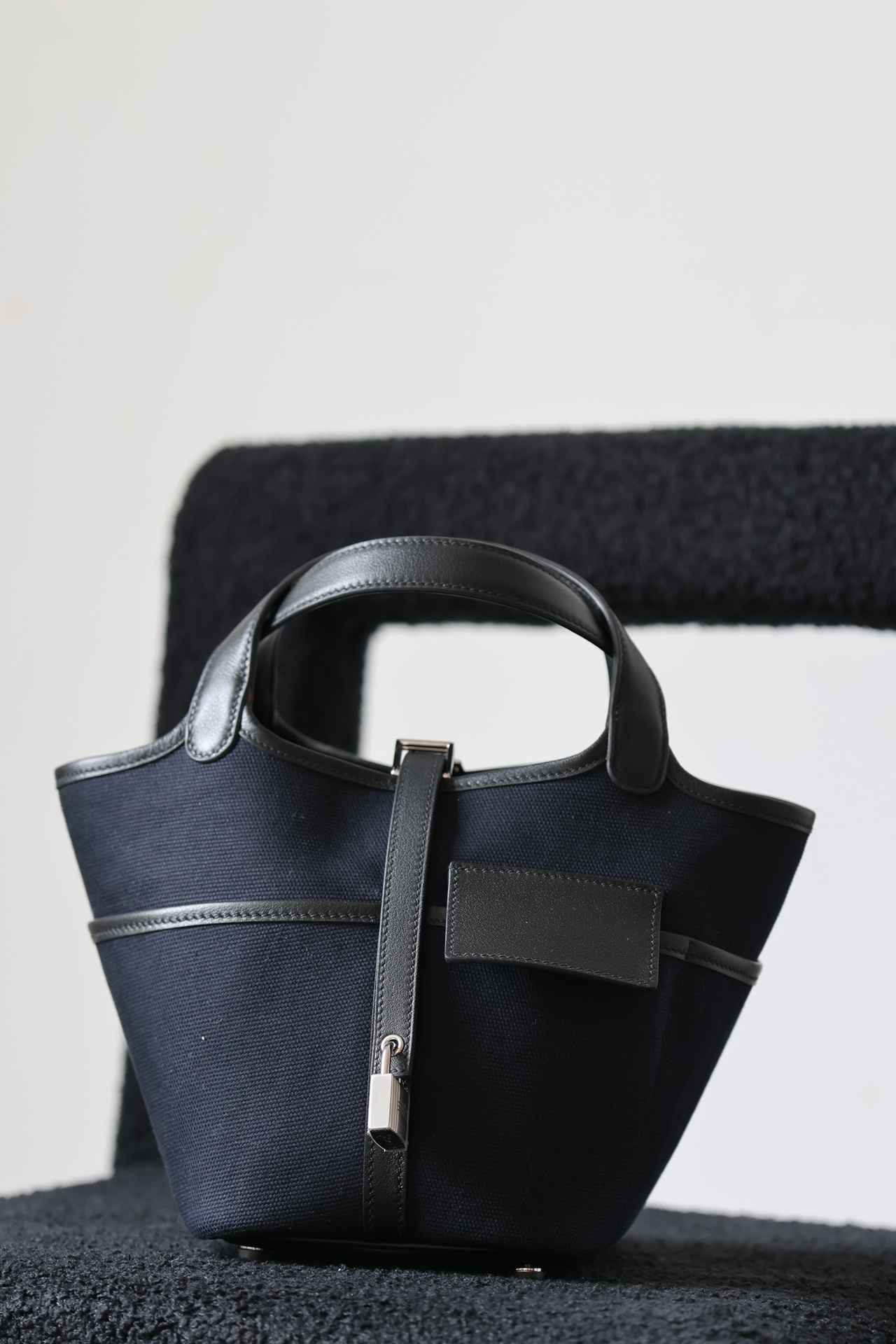 Hermes Picotin #2Z Blue Zuit 18-22cm Canvas