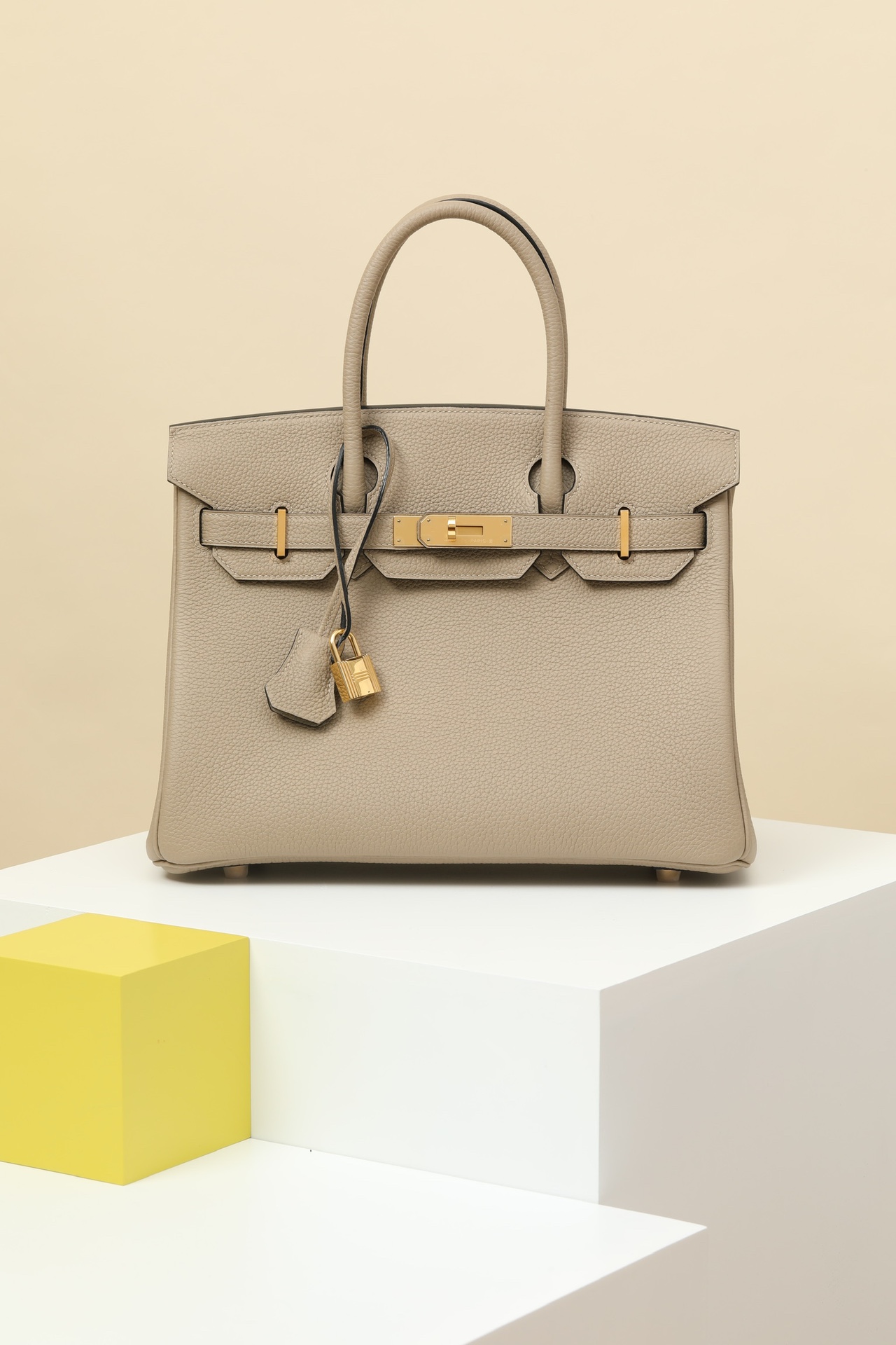 Hermes Birkin #81Gris Tourterelle 25-35cm TOGO