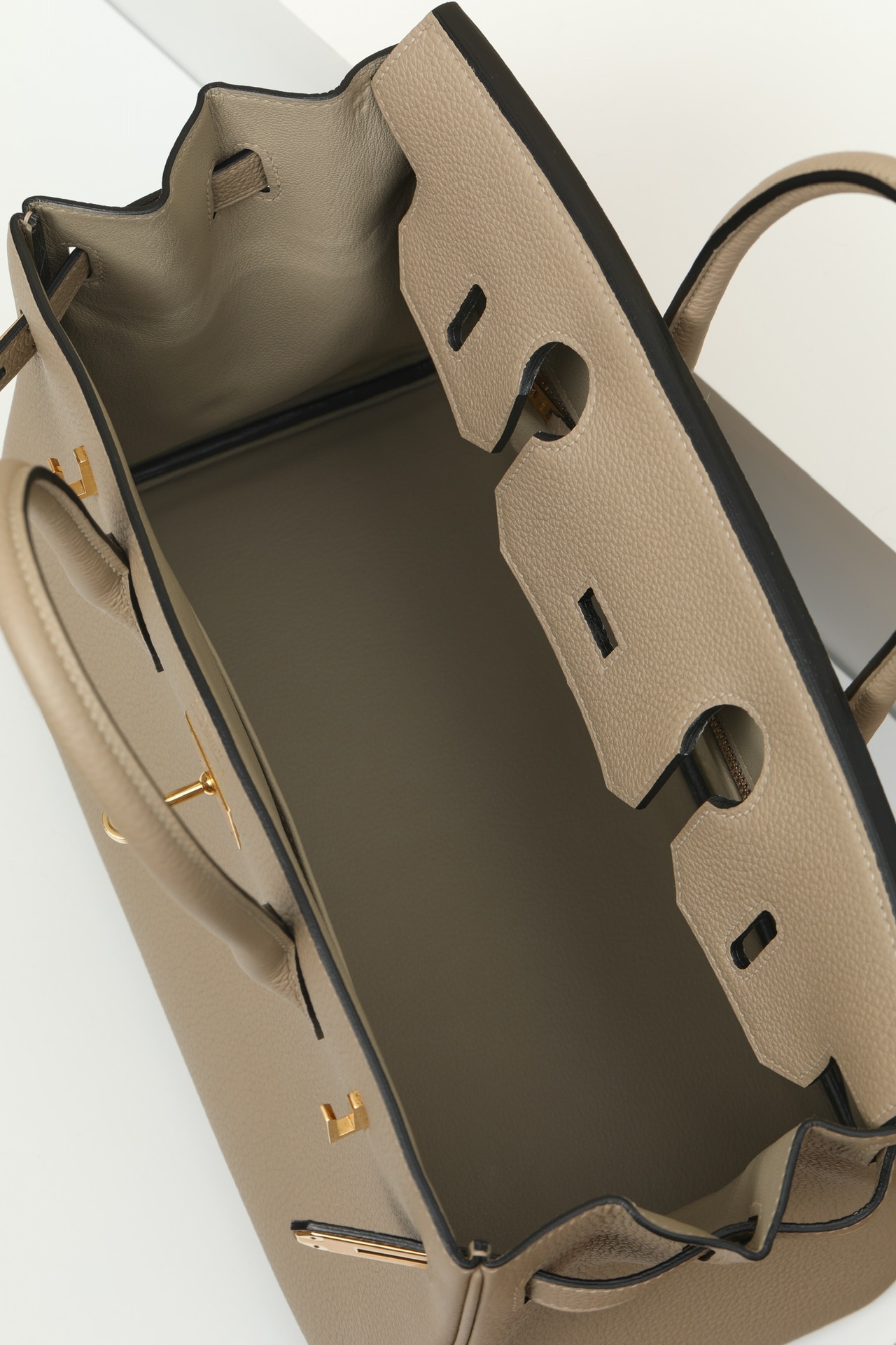 Hermes Birkin #81Gris Tourterelle 25-35cm TOGO