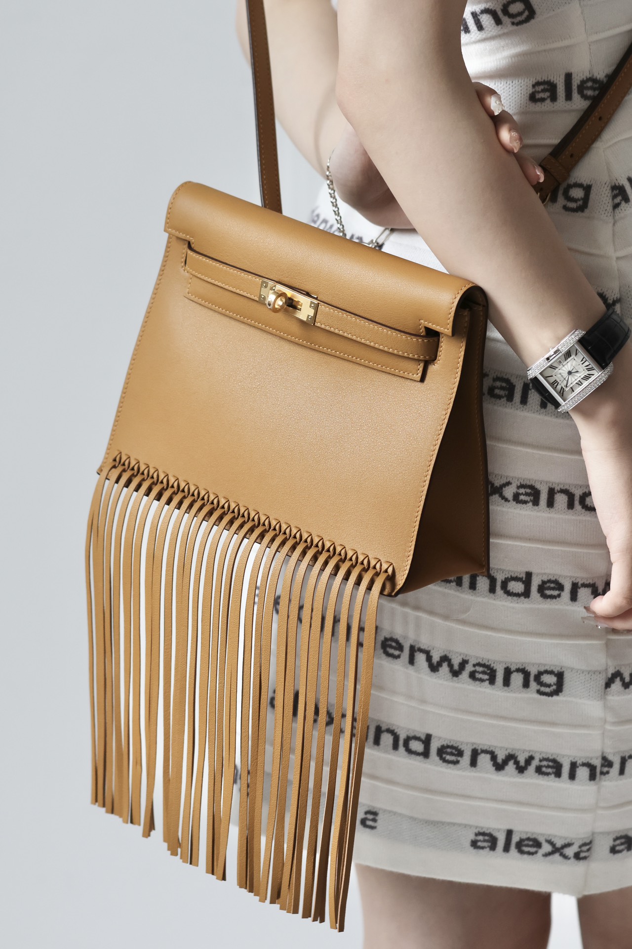 Hermes Kelly Danse #2S Sesame 22cm Swift