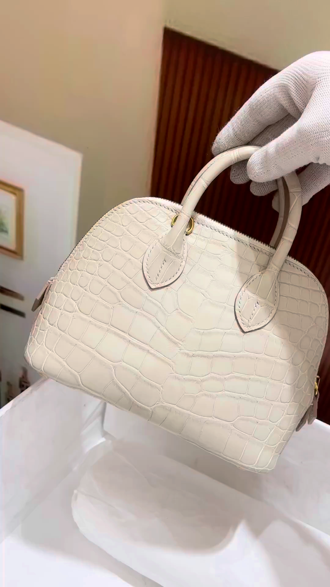 Crocodile skin Bolied #8L Beton 18-25cm