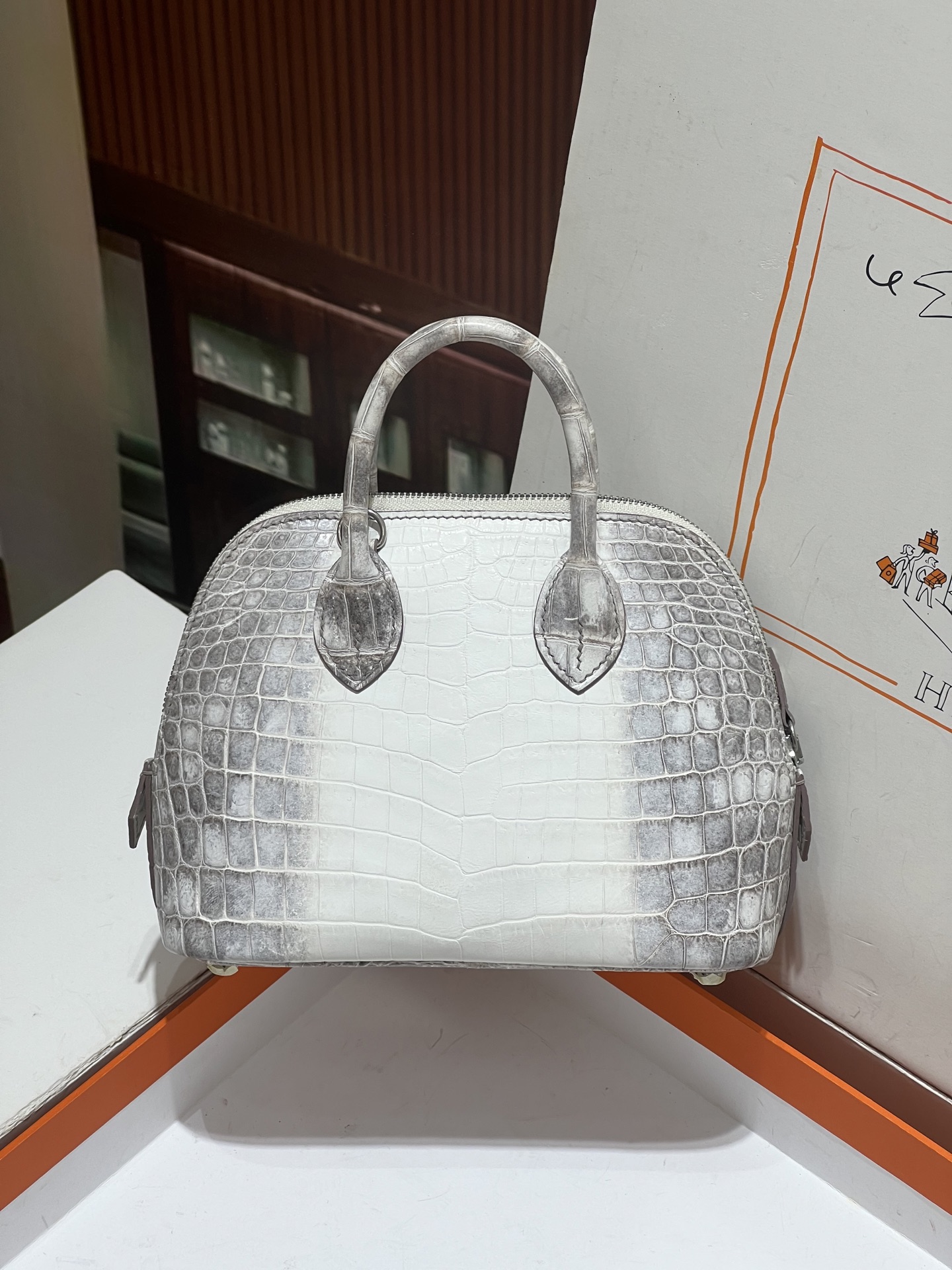 Crocodile skin Bolied Himalayan 18-25cm