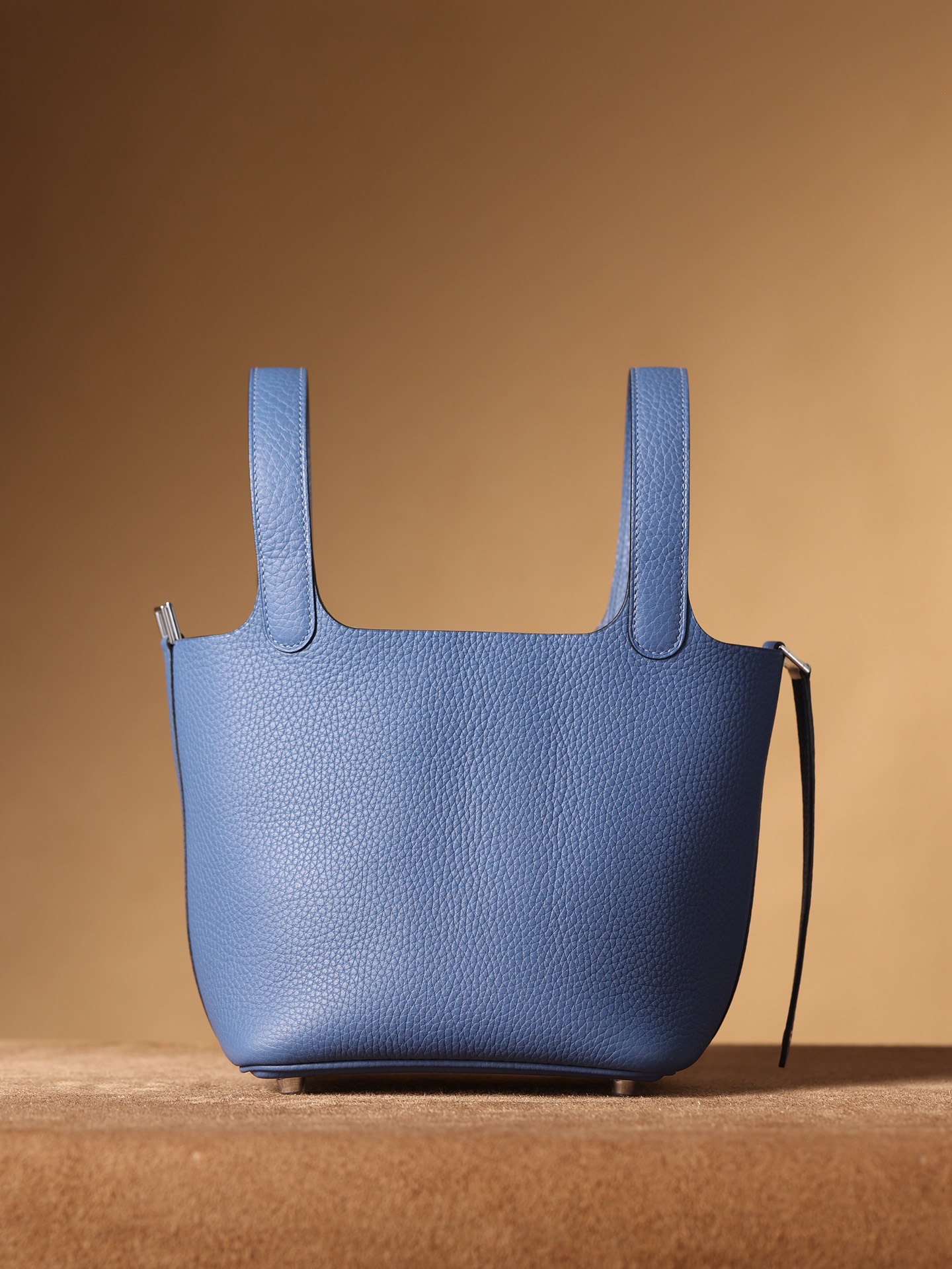 Hermes Picotin #R2 Blue agate 18-22cm TOGO