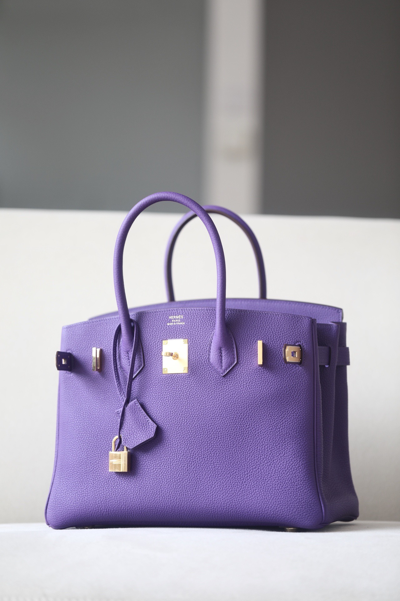 Hermes Birkin #9k Iris 25-30 Togo