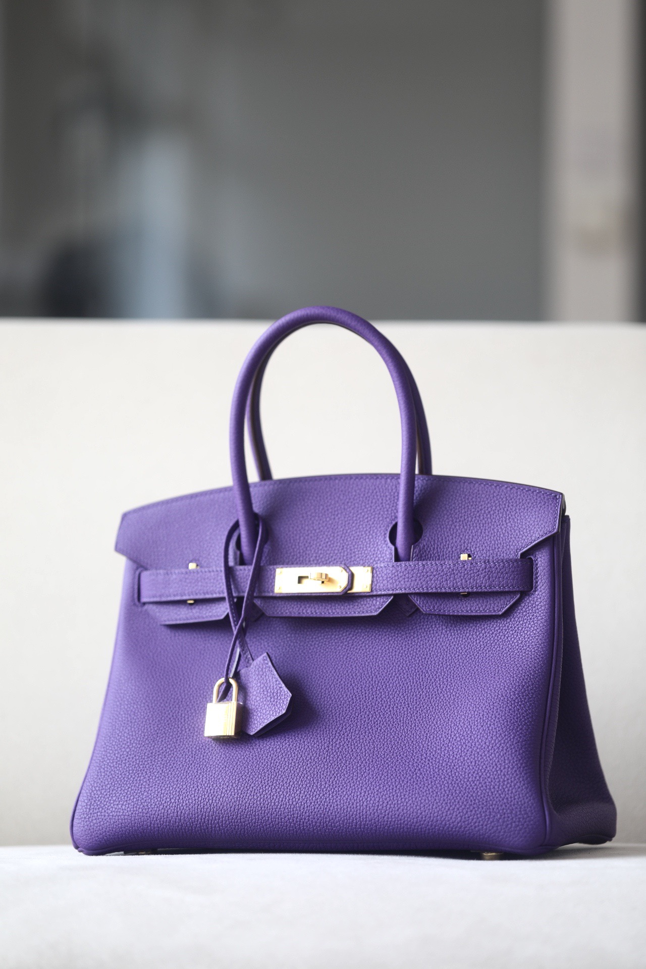 Hermes Birkin #9k Iris 25-30 Togo
