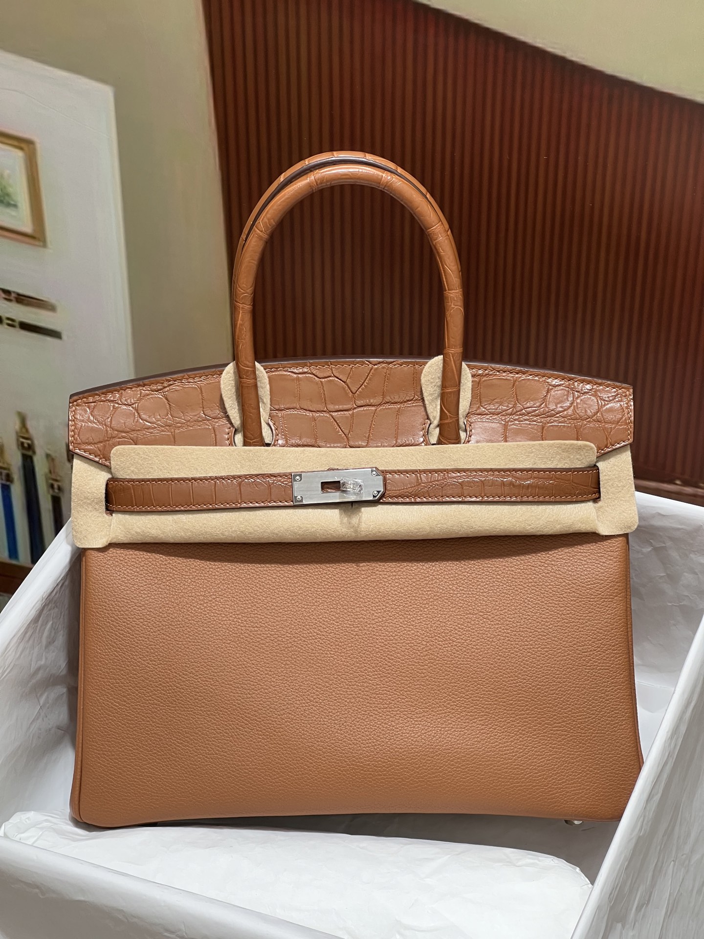 Hermes Birkin touch 25-30cm