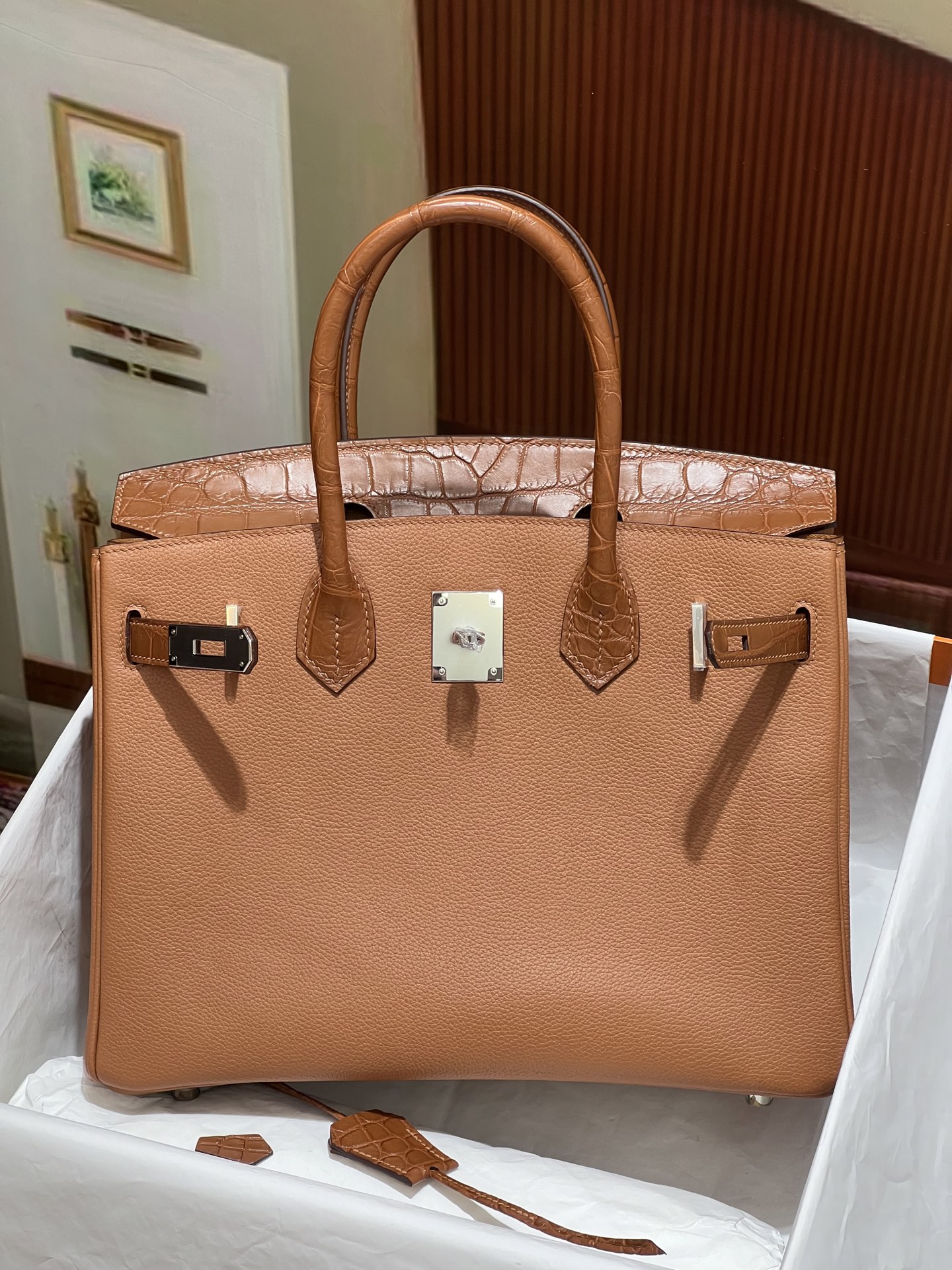 Hermes Birkin touch 25-30cm