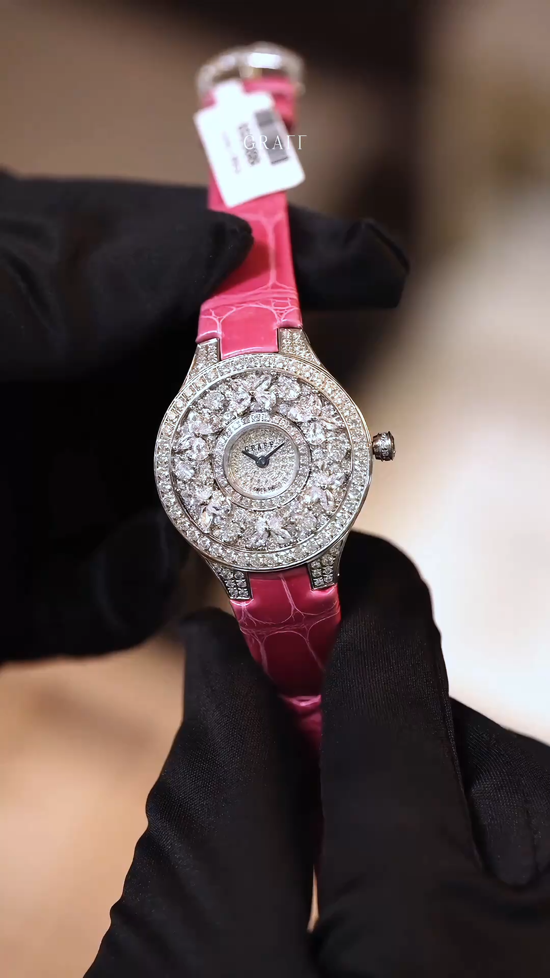 GRAFF - Classic Butterfly Sapphire & Diamond Watch (2025 Collection)