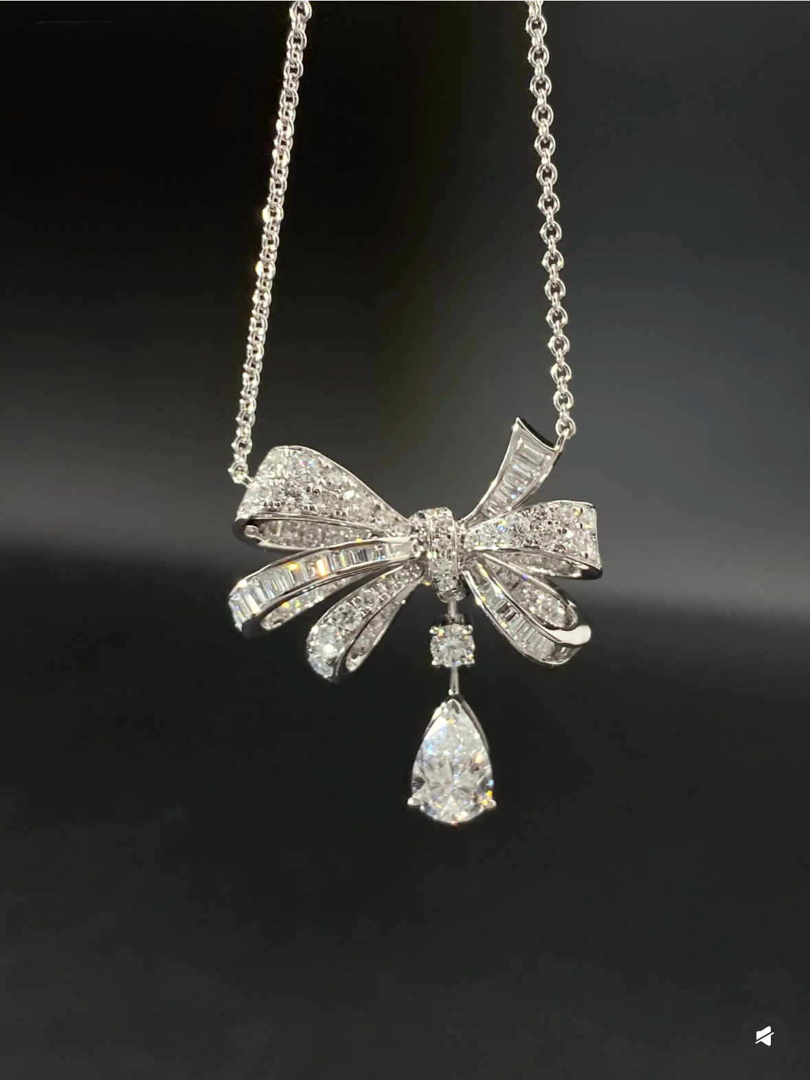 Graff Bow Necklace