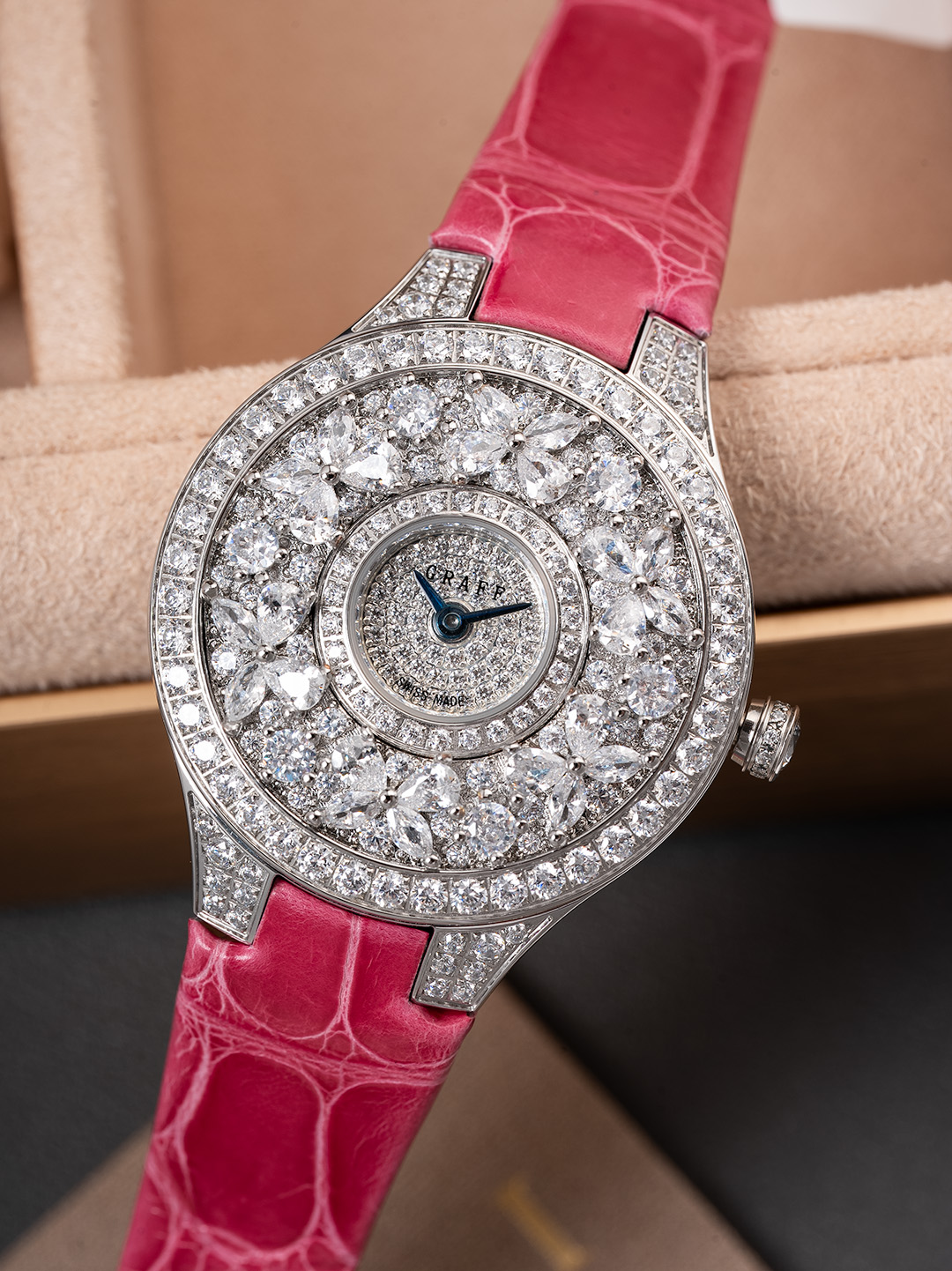 GRAFF - Classic Butterfly Sapphire & Diamond Watch (2025 Collection)