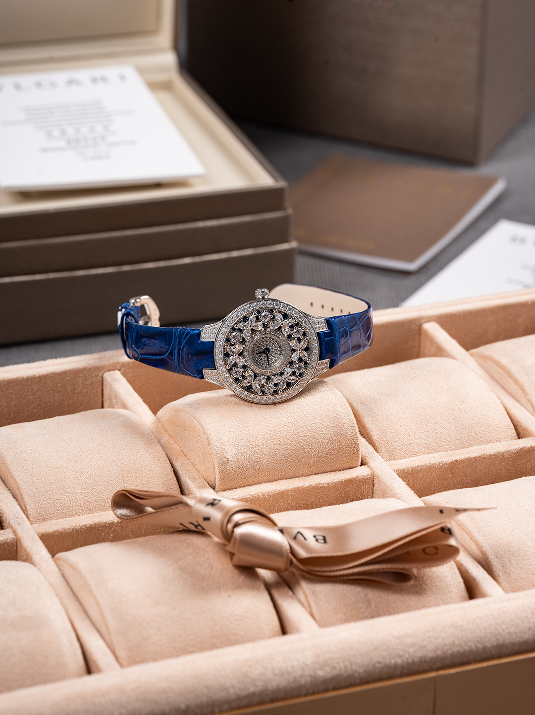 GRAFF - Classic Butterfly Sapphire & Diamond Watch (2025 Collection)