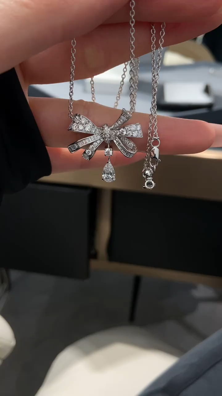Graff Bow Necklace