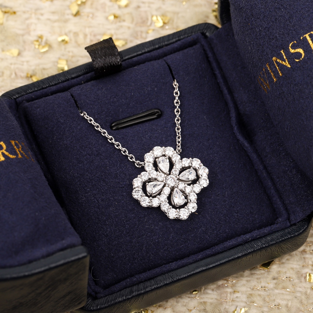 Harry Winston Diamond Loop Necklace