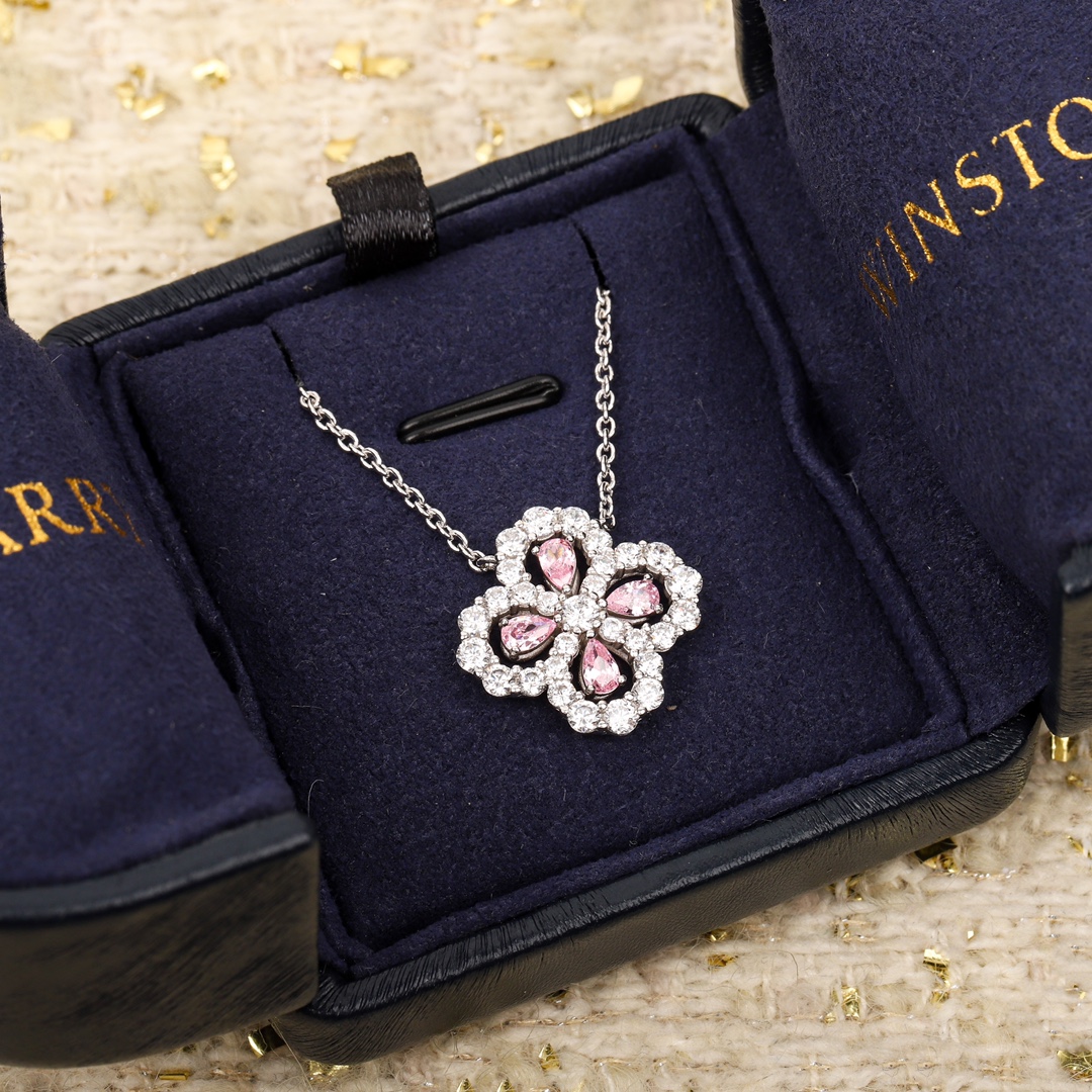 Harry Winston Diamond Loop Necklace