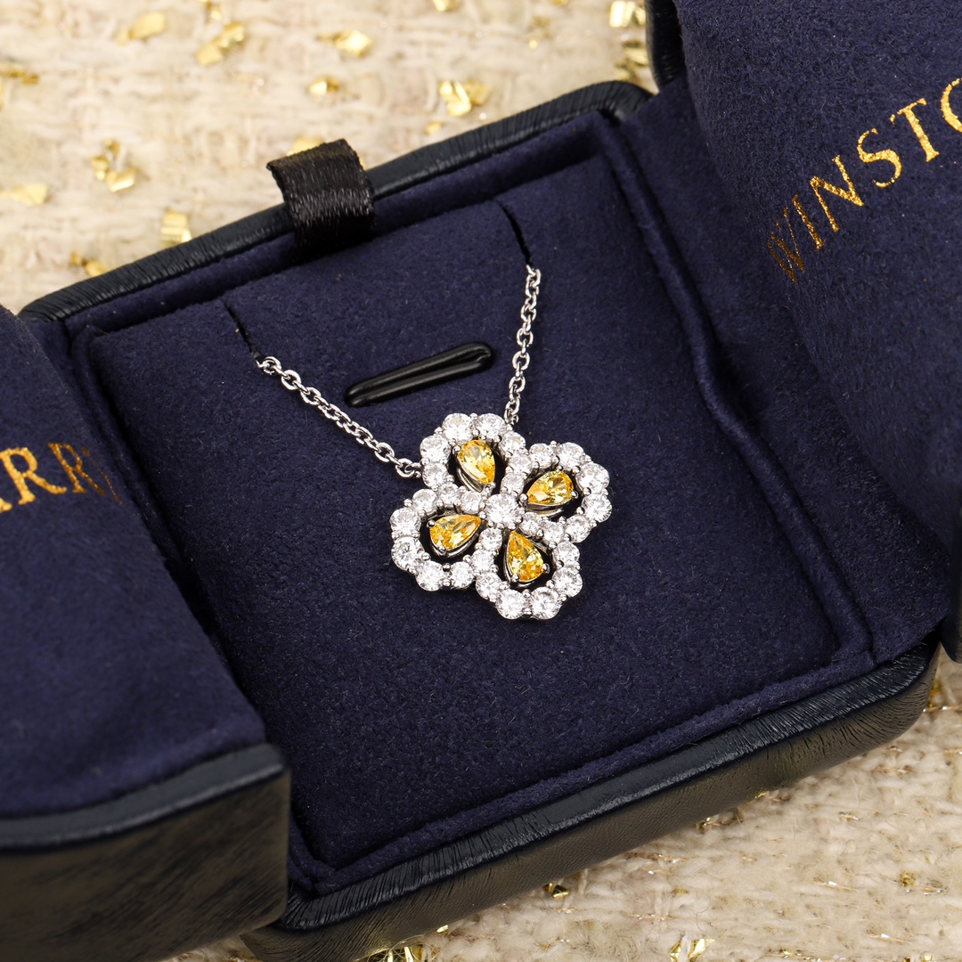 Harry Winston Diamond Loop Necklace