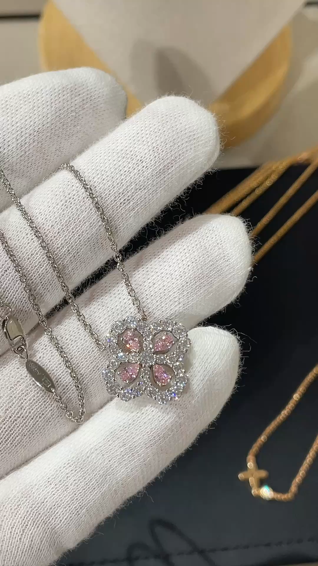 Harry Winston Diamond Loop Necklace