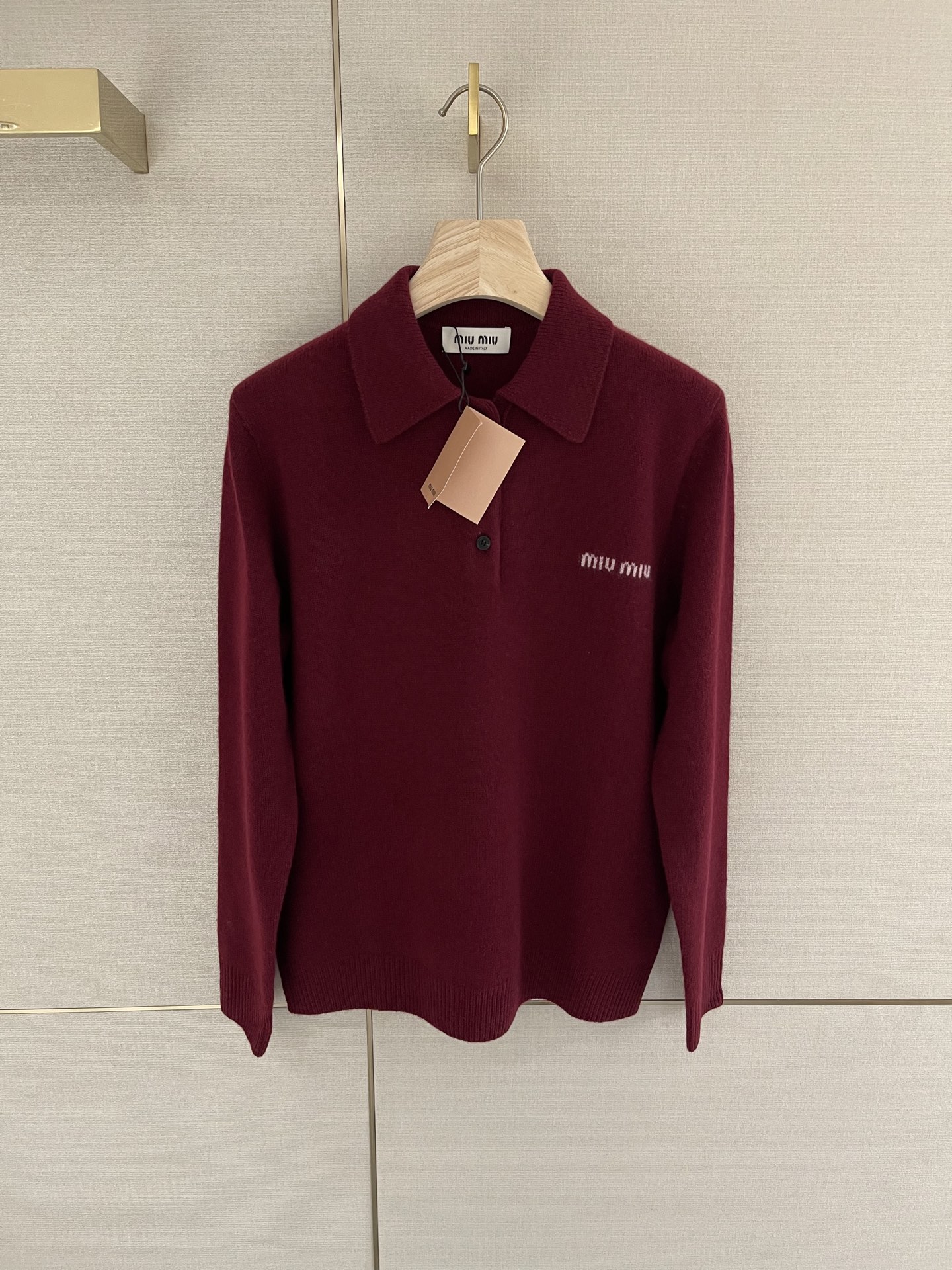 M*u M*u 25 zipper cardigan