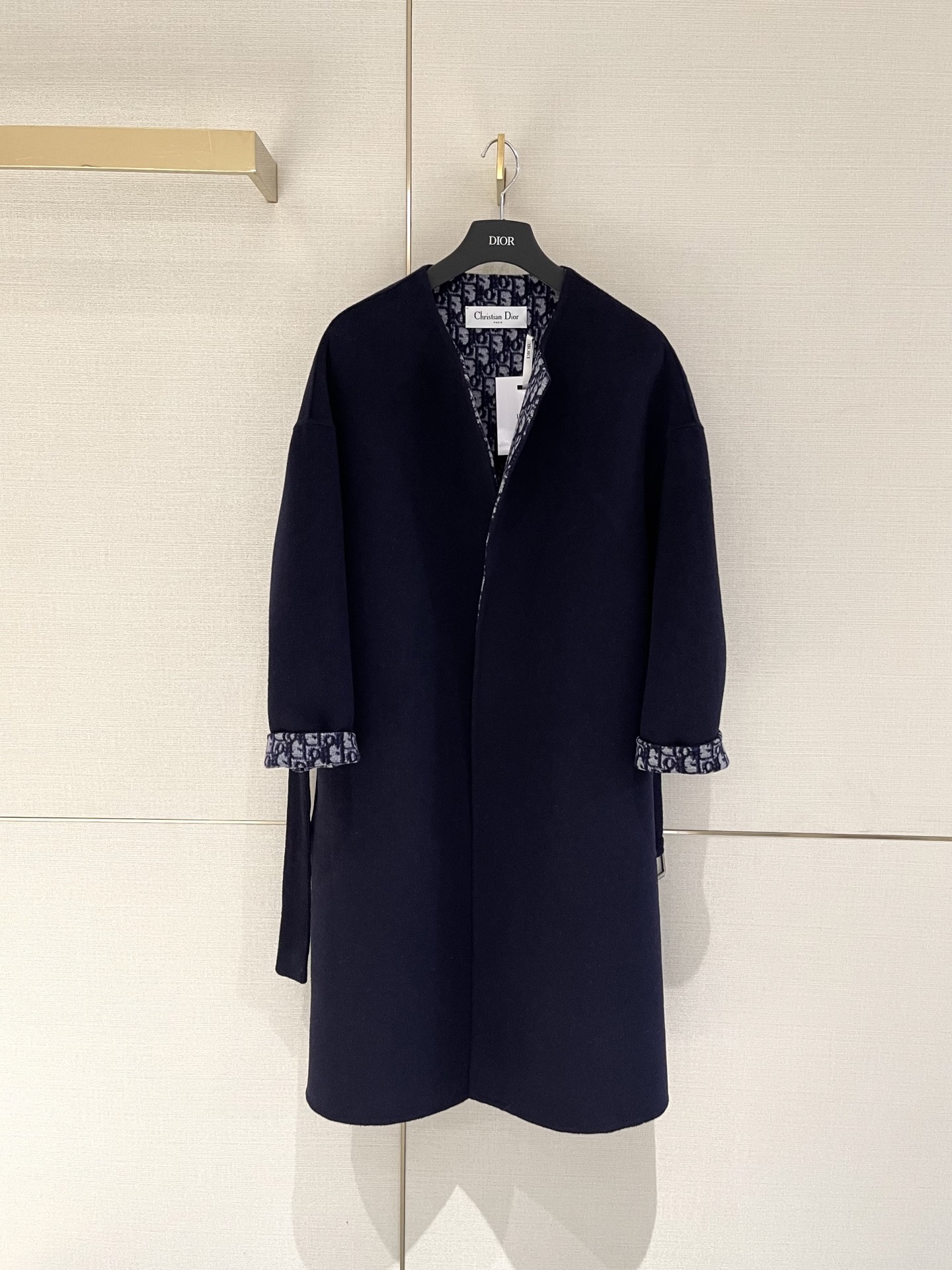 DR Wool blend coat (with belt)