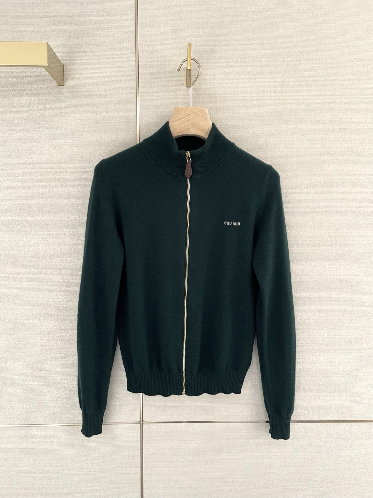 M*u M*u 25 zipper cardigan