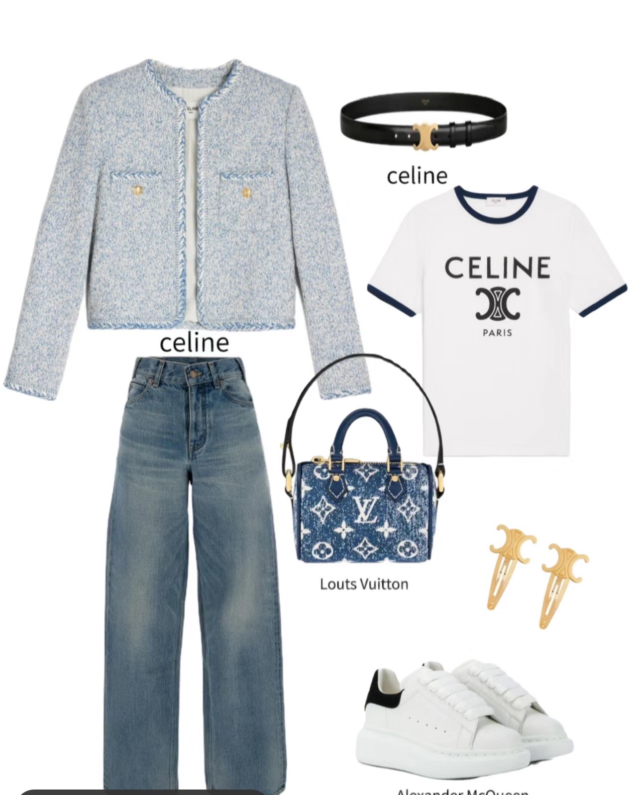 Celin* 25 Glacier Blue Coat