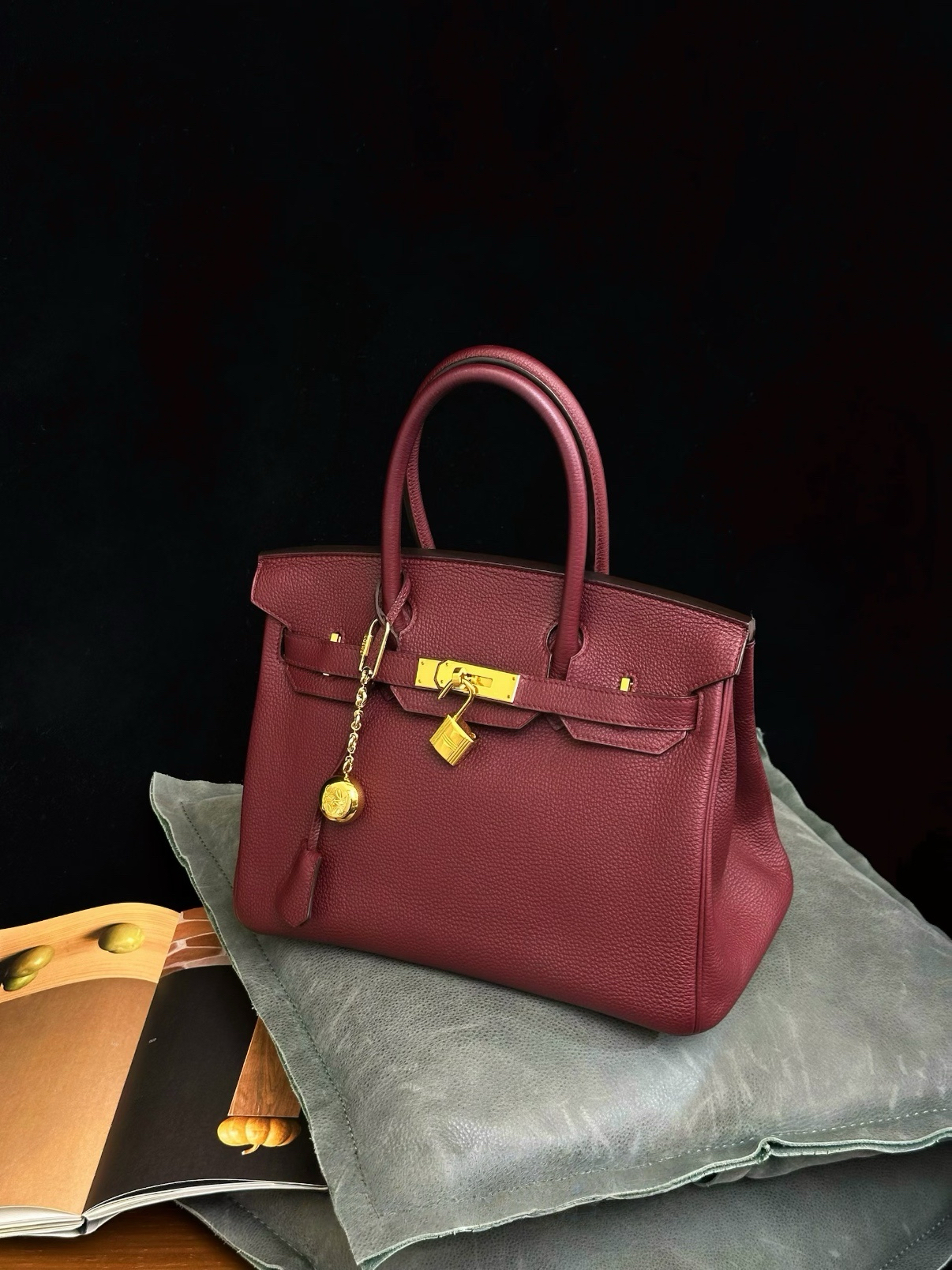 Togo Birkin 30 full handmade （Only one)