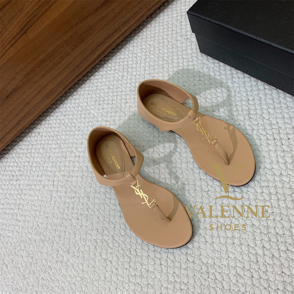 YSL Yves Saint Laurent Flat Sandals