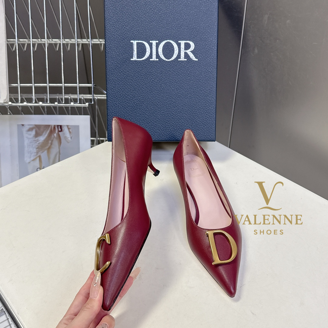 Dior Wine Glass Heel Shoes