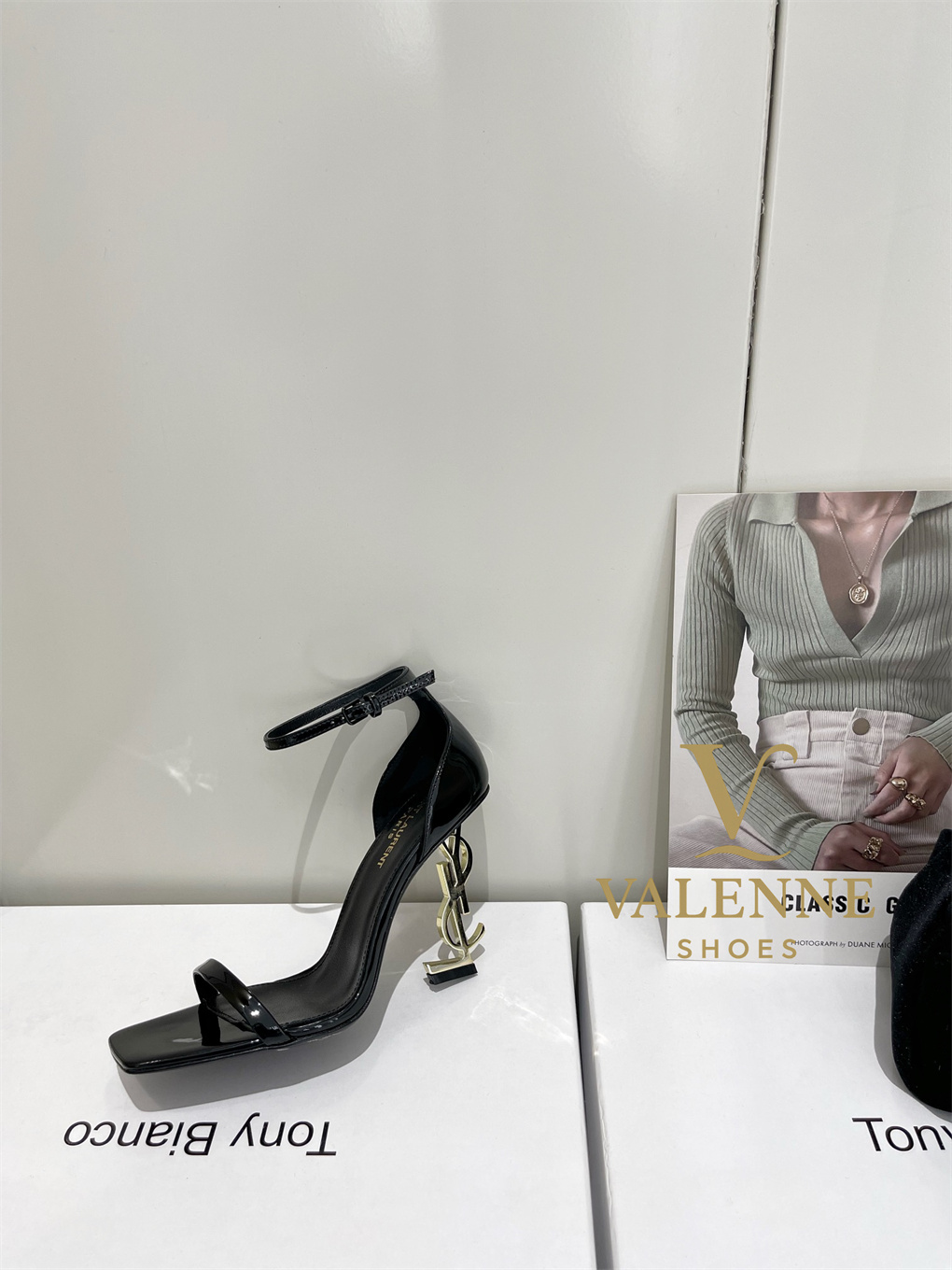 YSL Yves Saint Laurent high heels