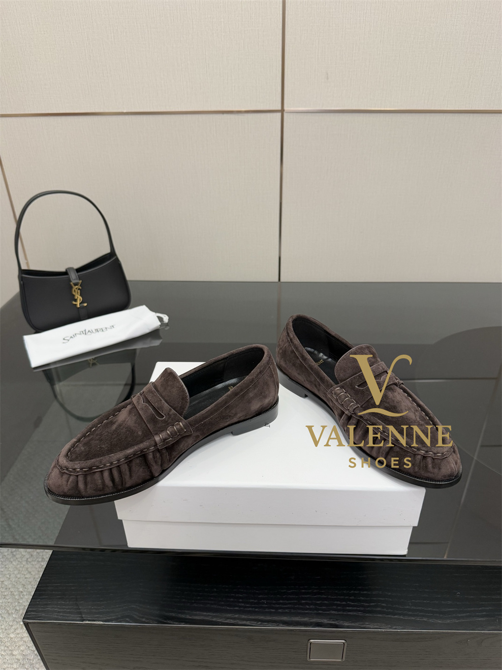 YSL Loafers Flat Shoes Yves Saint Laurent