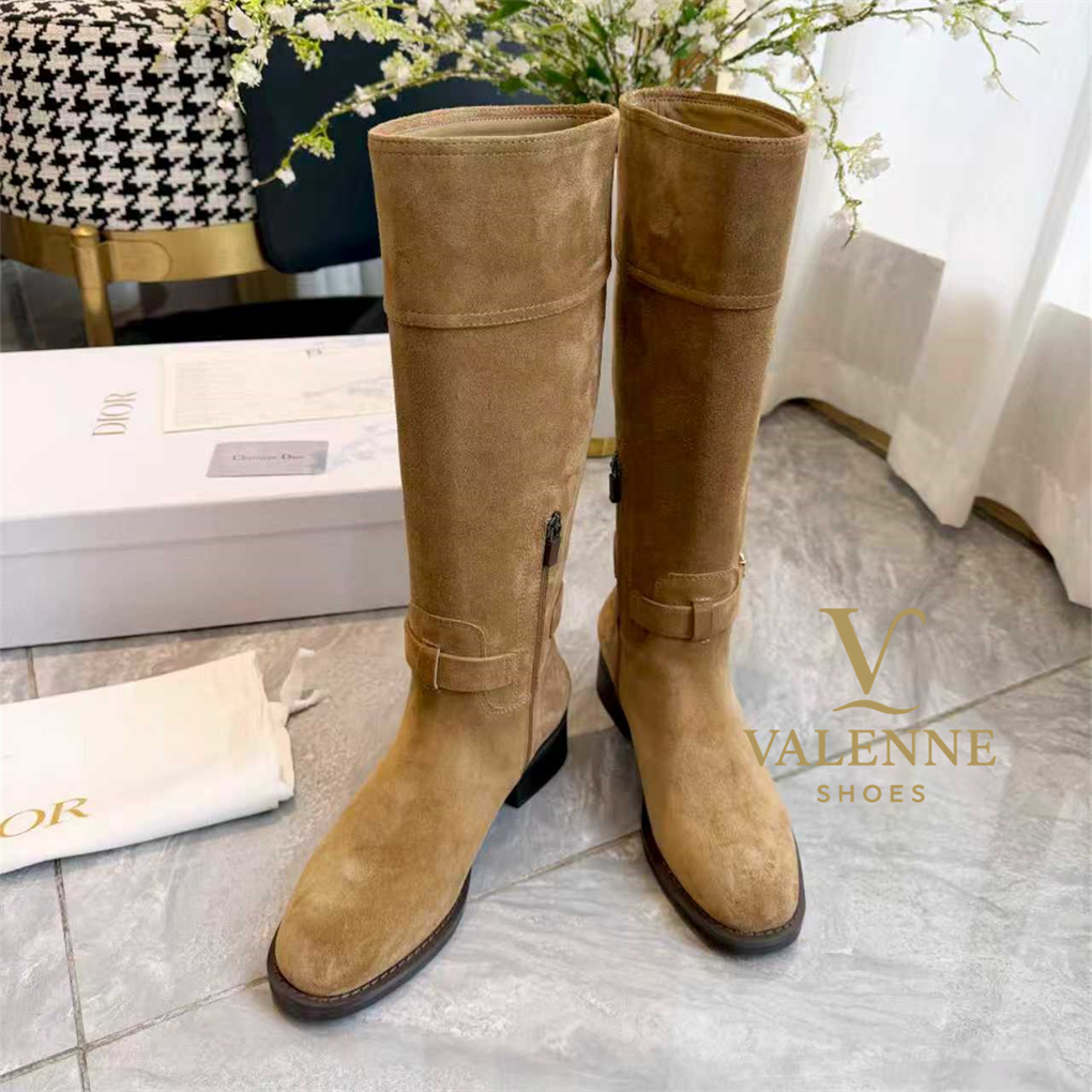 Dior Vintage-inspired British Brogue Knight Boots