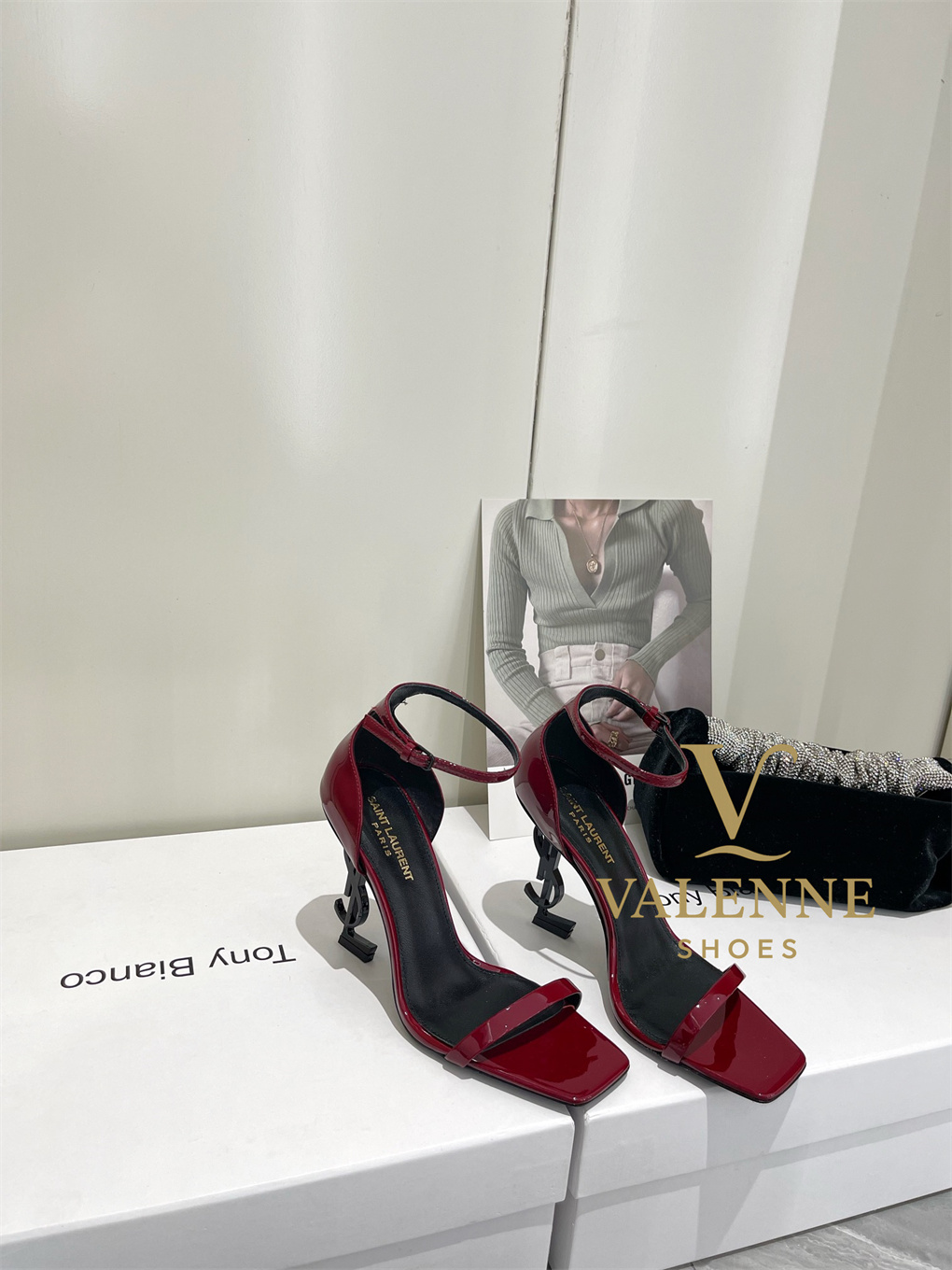 YSL Yves Saint Laurent high heels