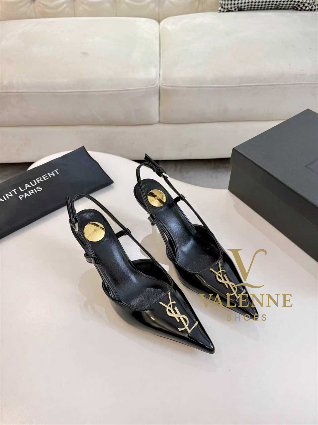 YSL Yves Saint Laurent Pointed-Toe high heels