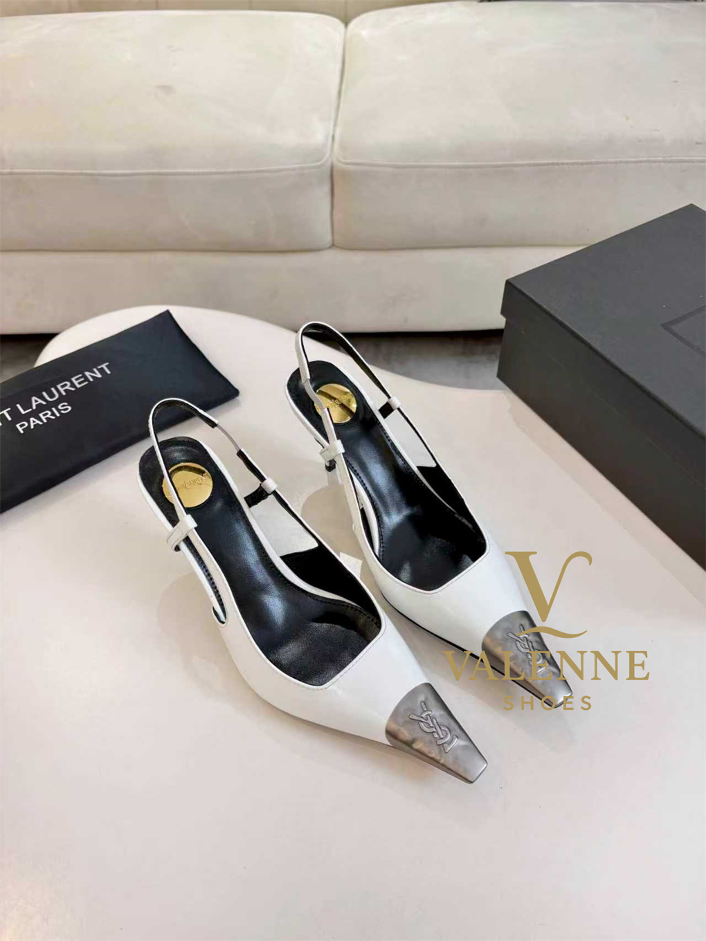 YSL Yves Saint Laurent Pointed-Toe high heels