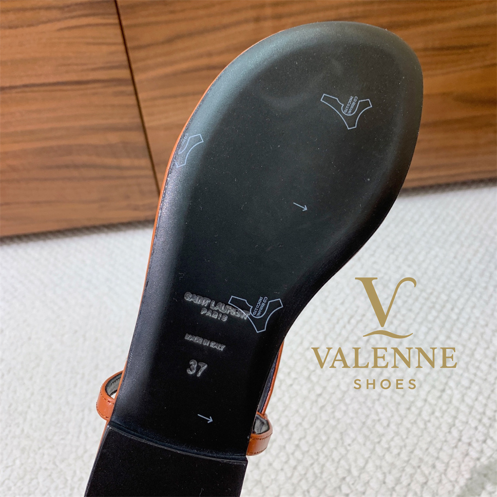 YSL Yves Saint Laurent Flat Sandals