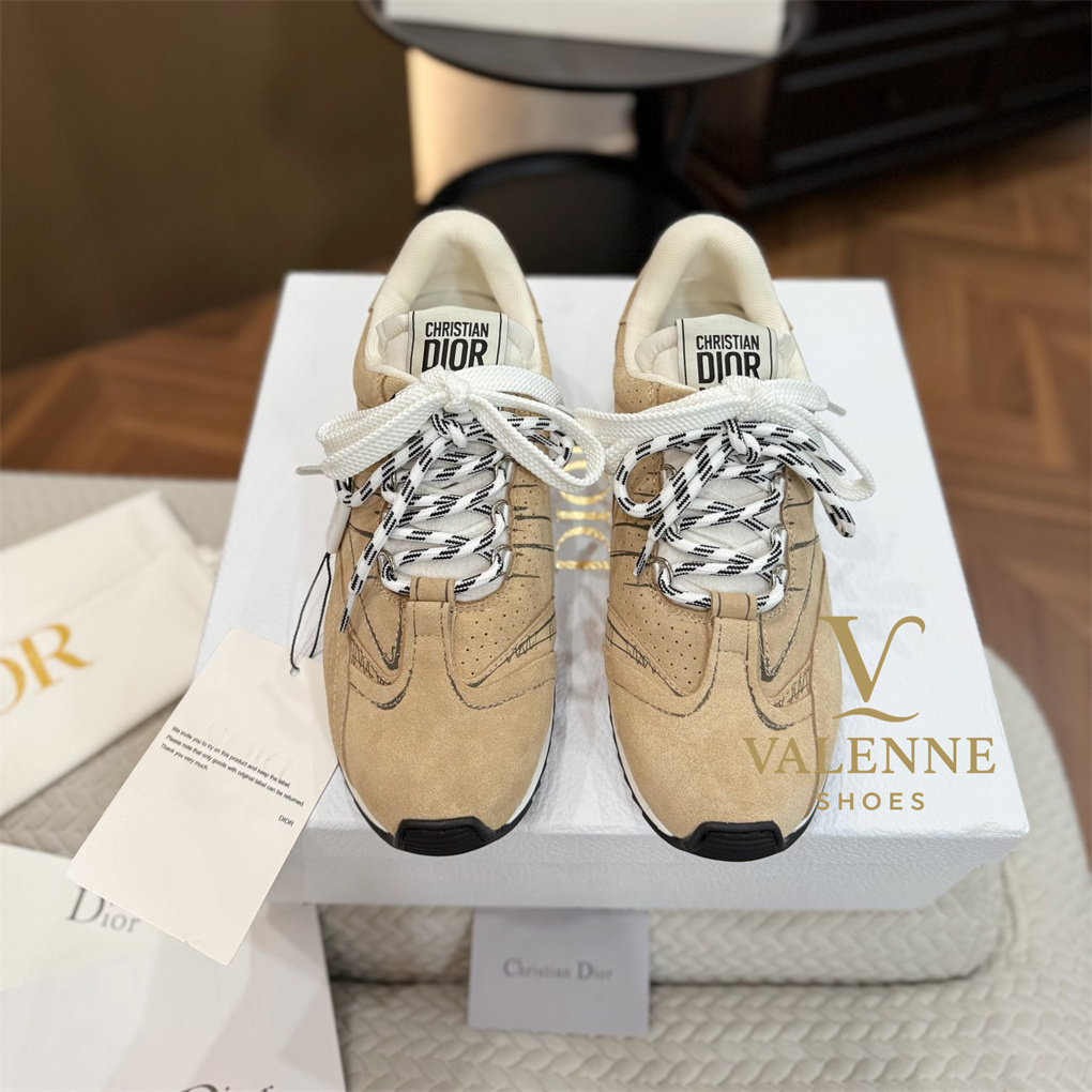Dior Vibe Flat Casual Sneakers