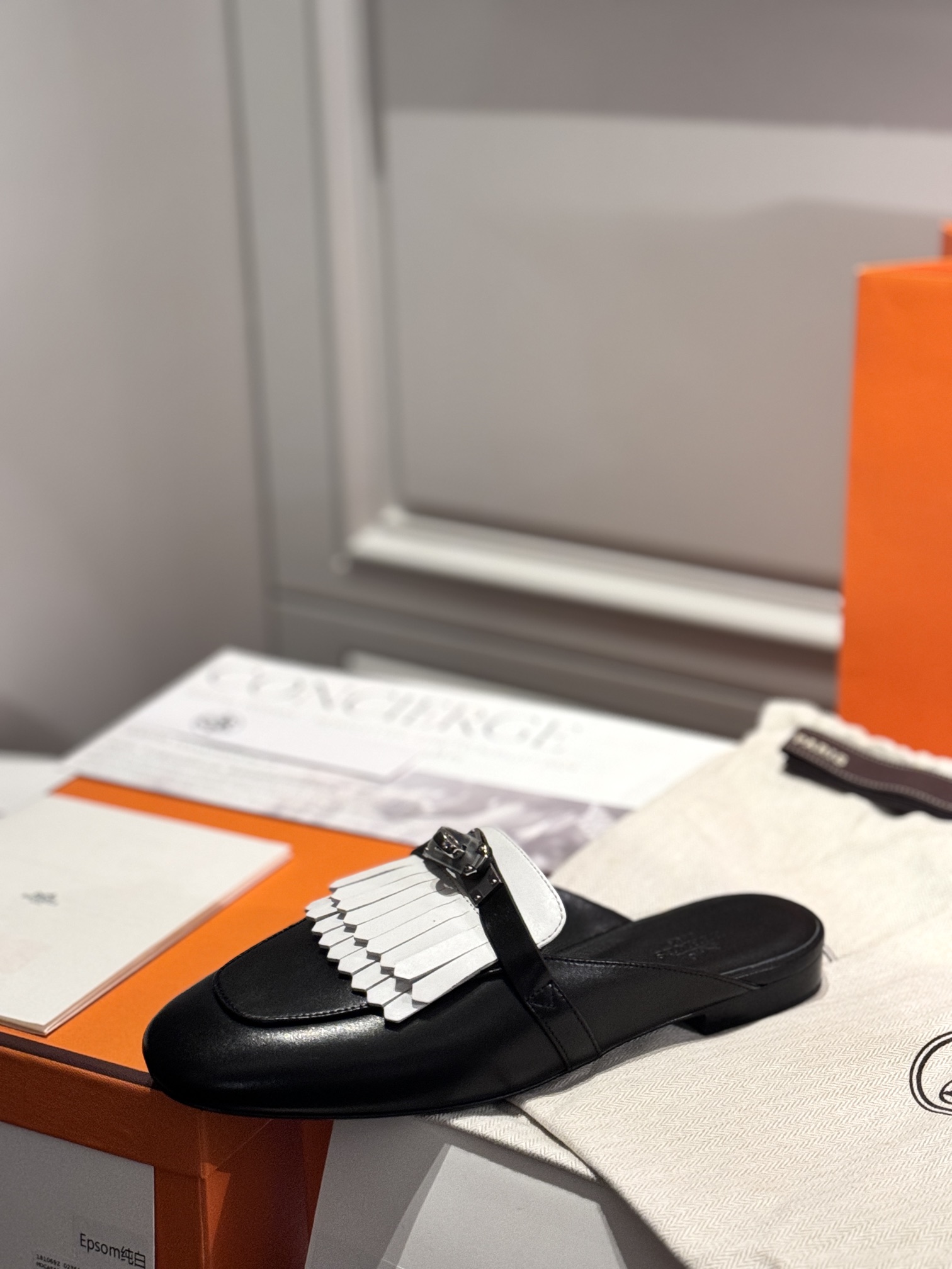 Hermes Kelly Flat shoes