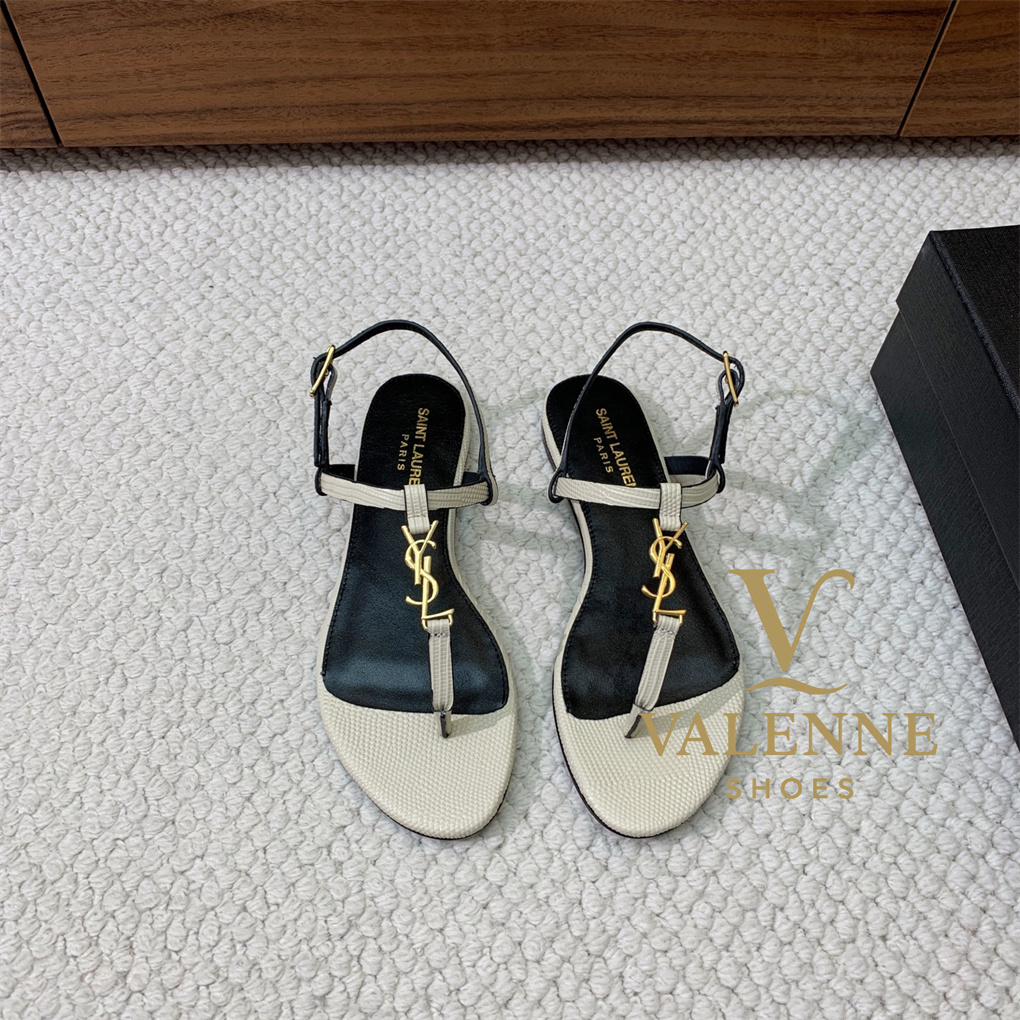 YSL Yves Saint Laurent Flat Sandals