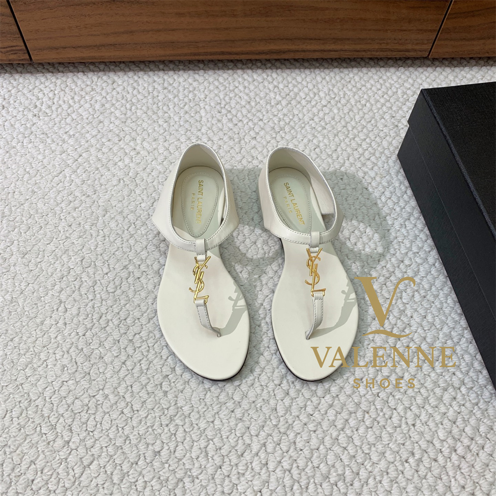 YSL Yves Saint Laurent Flat Sandals