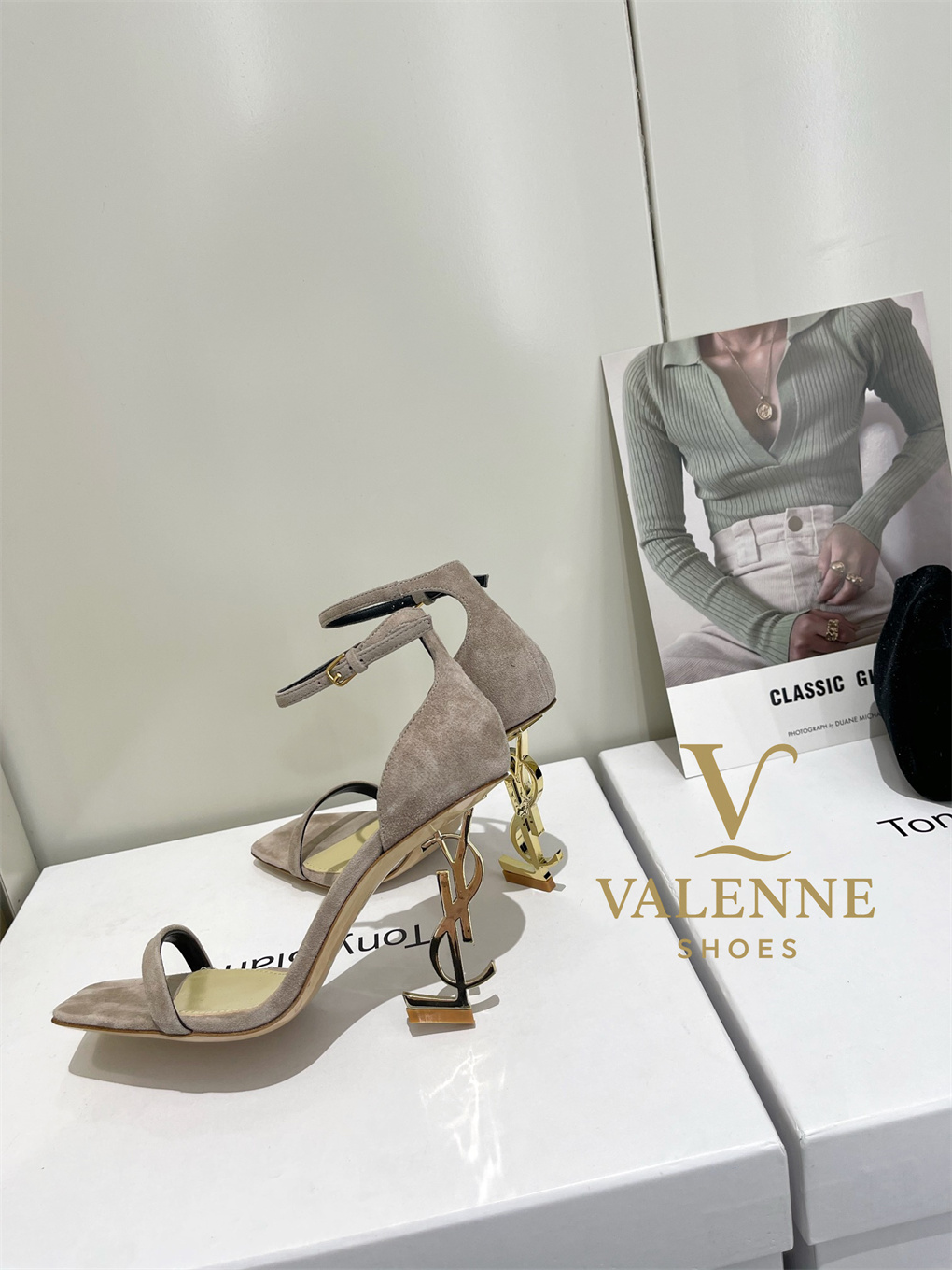YSL Yves Saint Laurent high heels