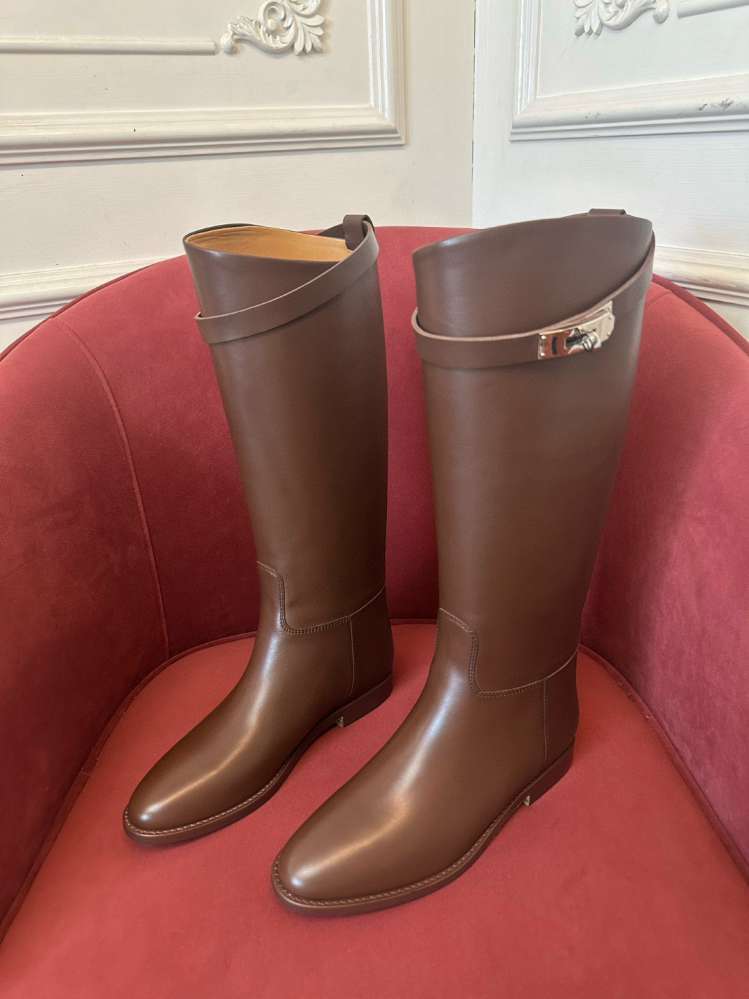 Hermes Kelly boots