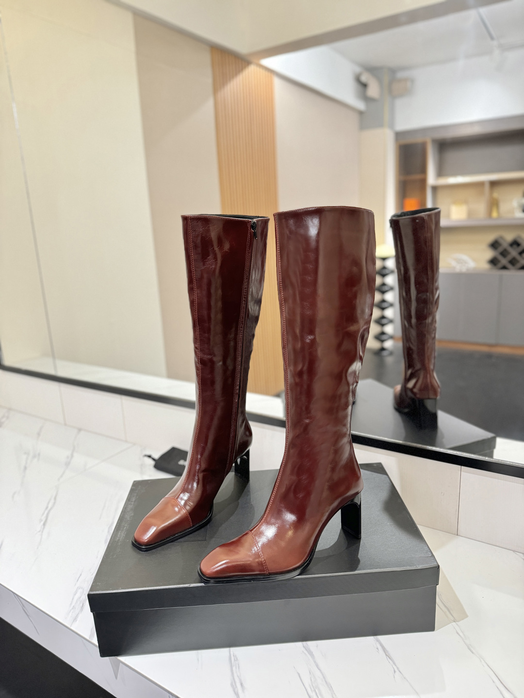 YSL High Heels Boots Yves Saint Lauren