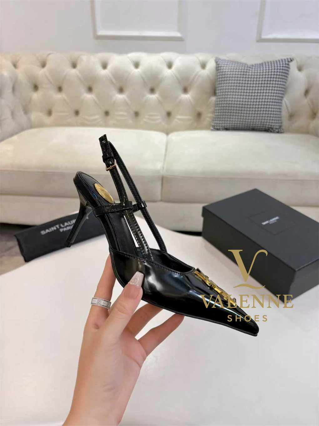YSL Yves Saint Laurent Pointed-Toe high heels