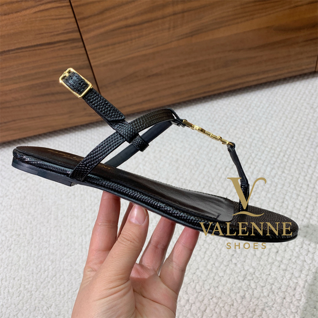 YSL Yves Saint Laurent Flat Sandals