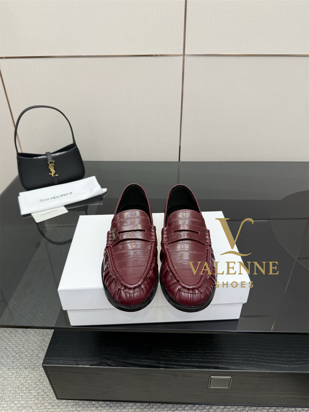 YSL Loafers Flat Shoes Yves Saint Laurent