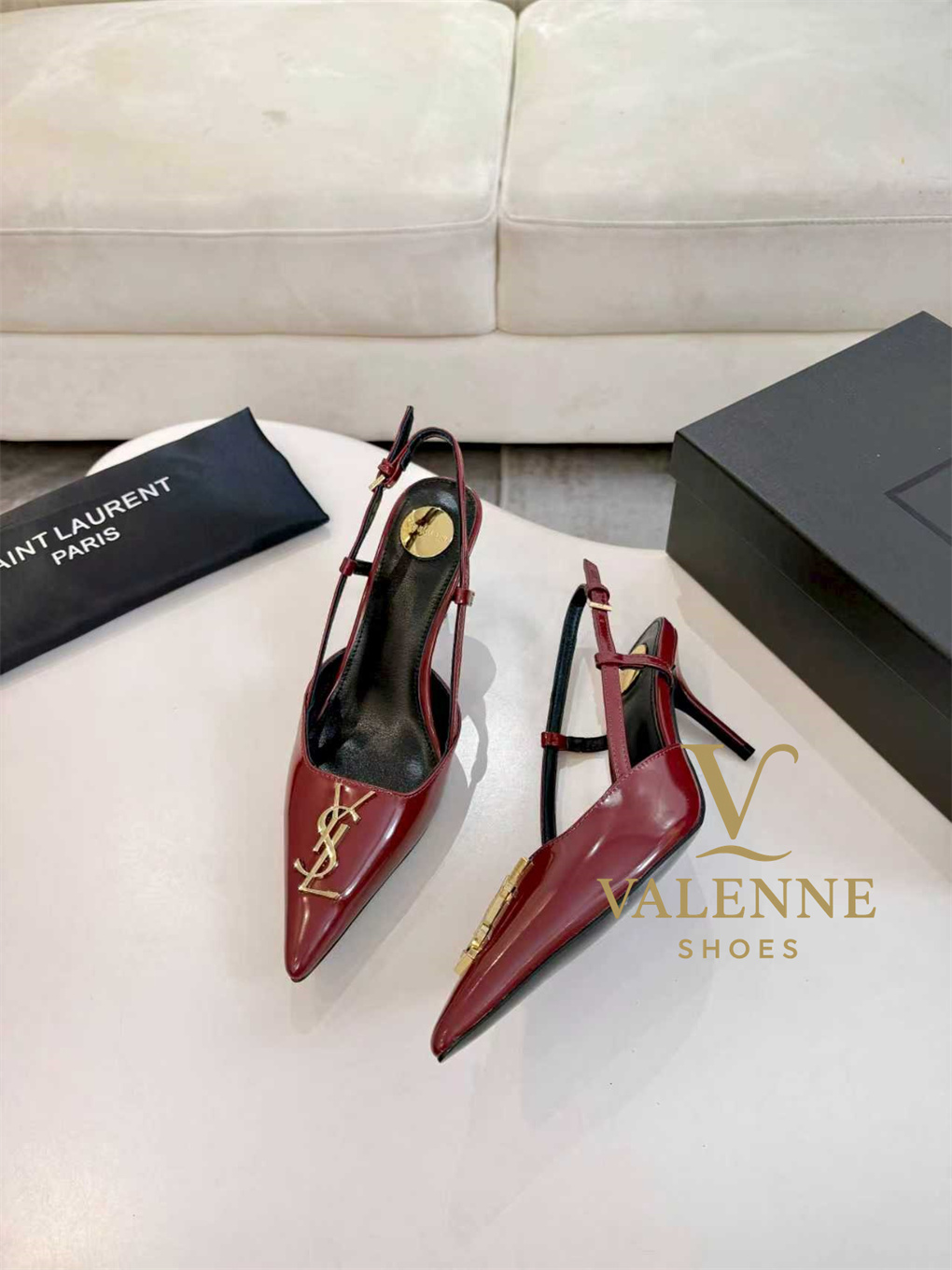YSL Yves Saint Laurent Pointed-Toe high heels