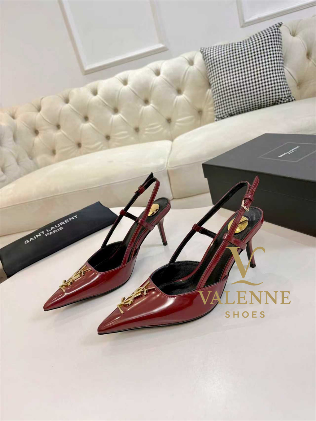 YSL Yves Saint Laurent Pointed-Toe high heels
