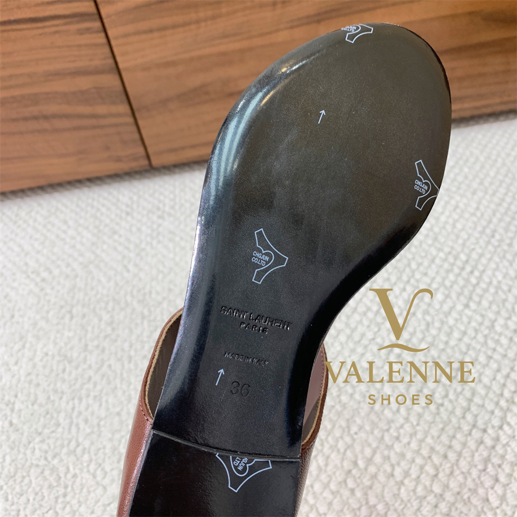 YSL Yves Saint Laurent Flat Sandals