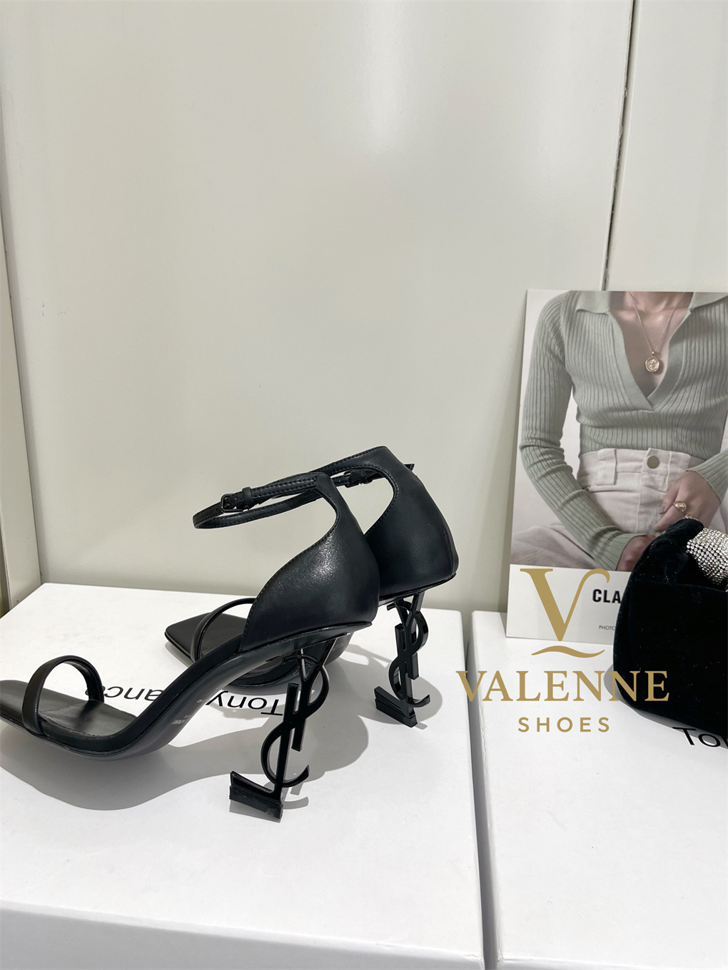 YSL Yves Saint Laurent high heels